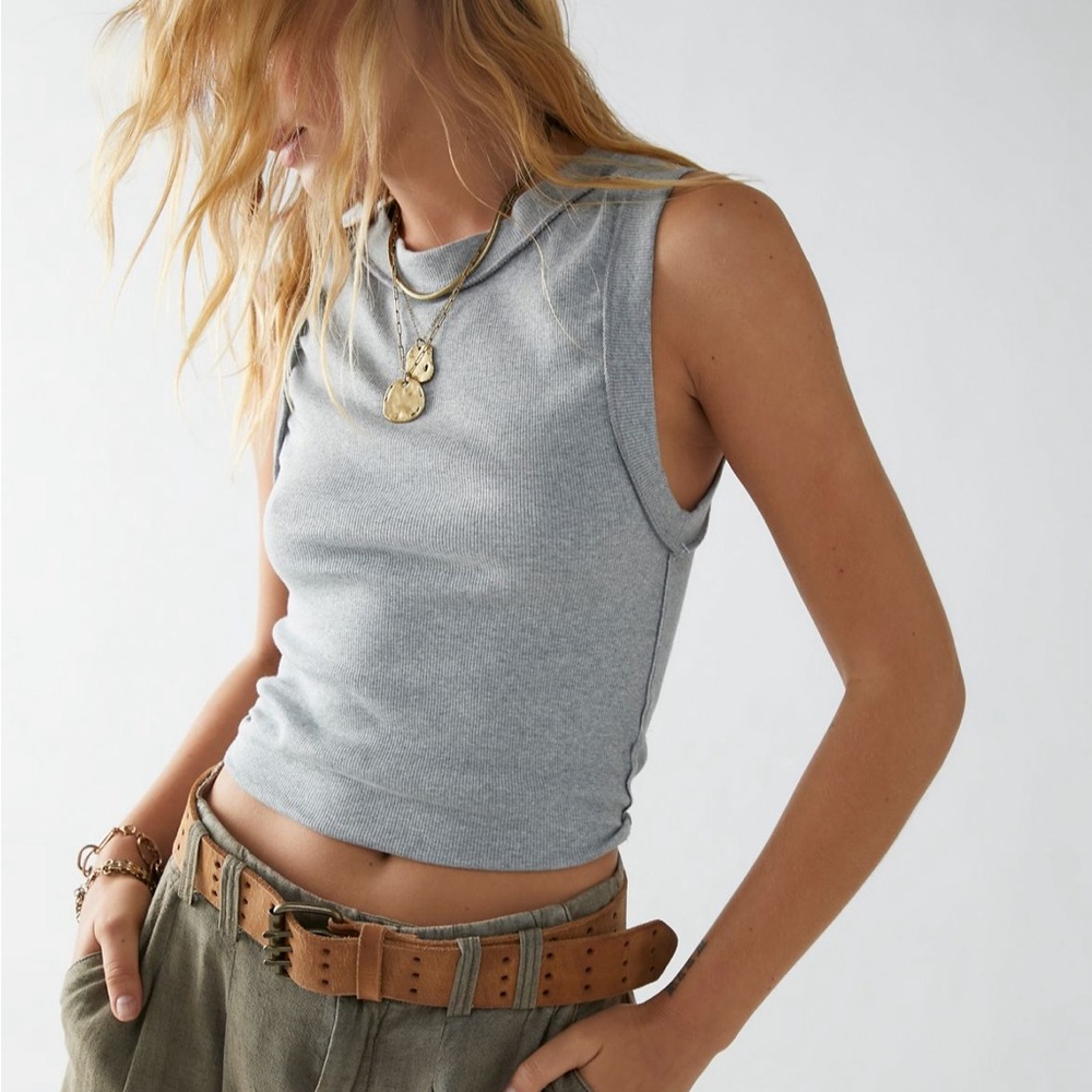 NWT Free People Kate Rib Tank - Picture 6 of 8